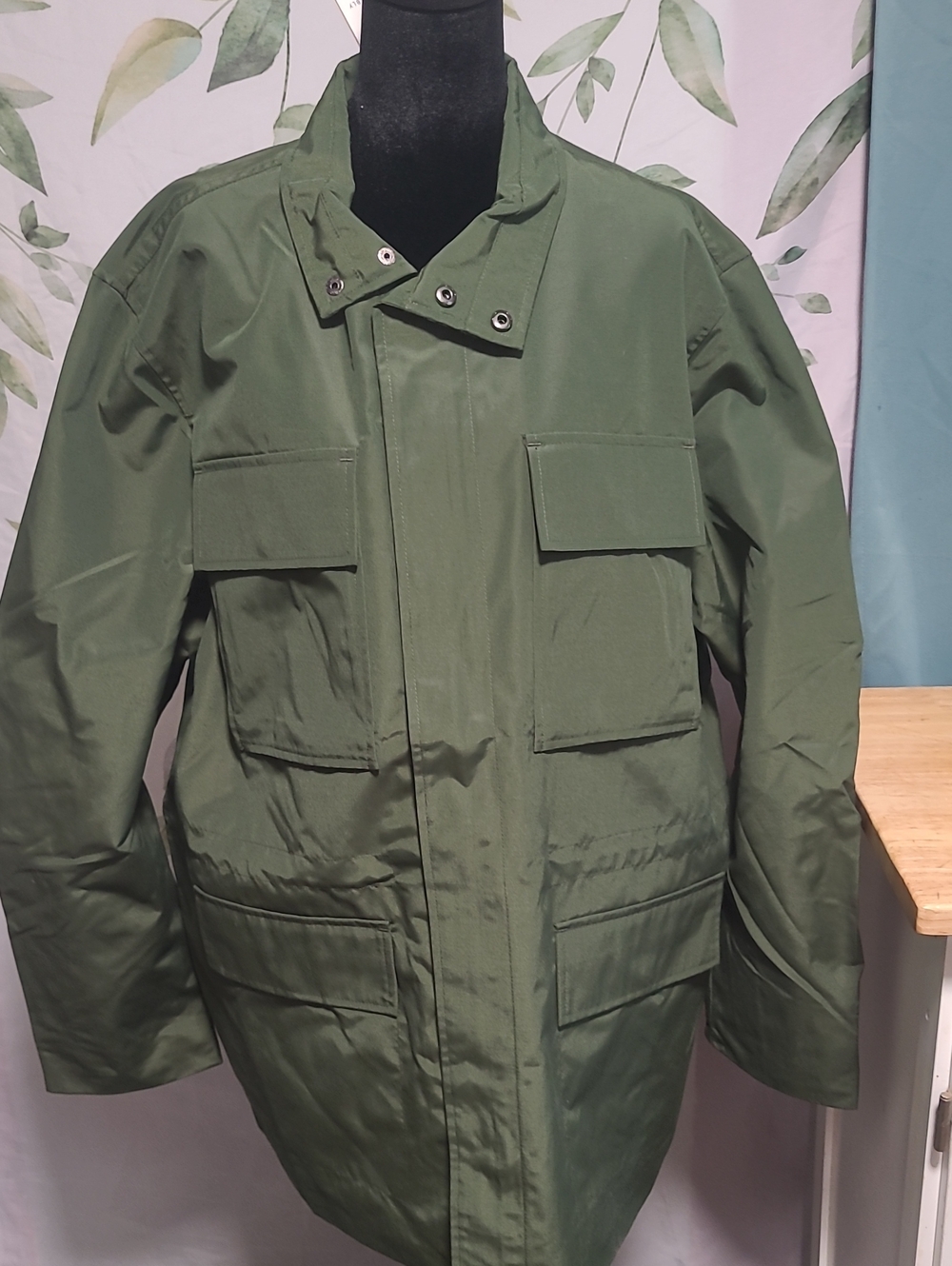 Men's Utility Jacket in Olive Green